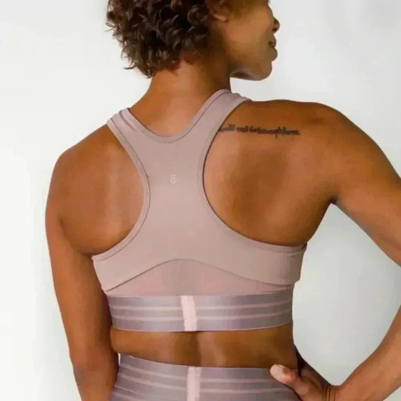Beloforte Coco Sports Bra in Dusty Rose. Racerback. Size Small. NWT! - Picture 3 of 15
